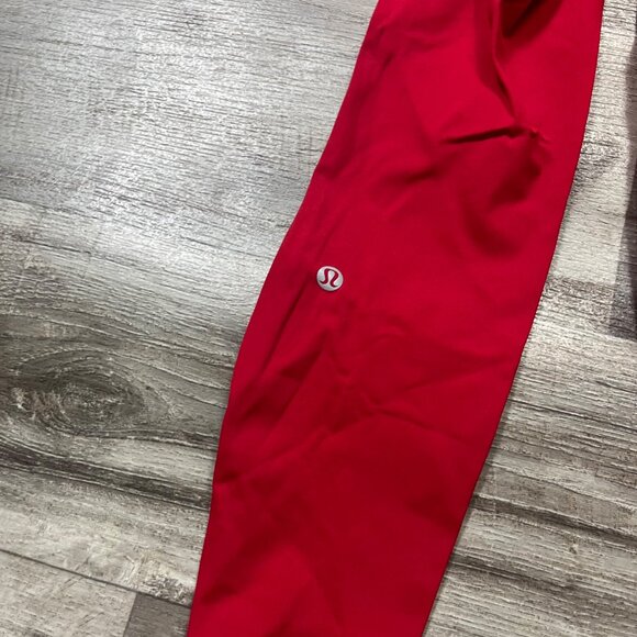 Lululemon Athletic Base Pace HR Tight Yoga Pants Dark Red NWT Women’s Sz 2 - Picture 6 of 8